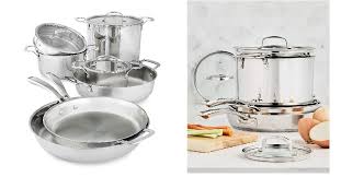 Cookware set, created for macy's for $169.99 from belgique. Macys Belgique Stackable 10 Pc Stainless Steel Cookware Set 129 99 380