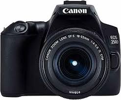 Visit our website for camera spec information and more. Canon Eos 250d 21 4mp Digitalkamera Schwarz Kit Mit Ef S 18 55mm Is Stm Objektiv Gunstig Kaufen Ebay