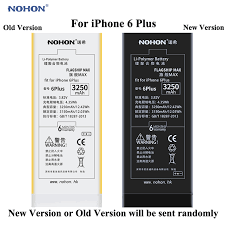 Like iphone 6s, the iphone 6s plus will also have a smaller battery than its predecessor. Original Nohon Battery For Apple Iphone 6 Plus 6plus 6p 3250mah Replacement High Capacity Phone Bateria Free Tools Kit Sticker