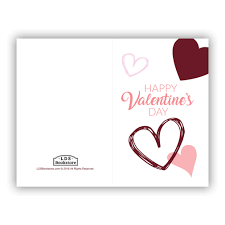 Vintage and modern, digital and printable. Scattered Hearts Valentine S Day Card Printable In Lds Valentine S Day On Ldsbookstore Com
