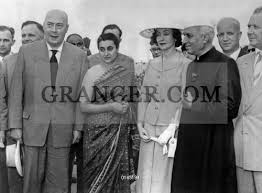 Image of INDIRA GANDHI AND NEHRU ...