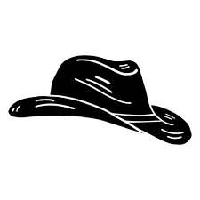 Cowboy Hat Side View Silhouette Ad Ad Ad Hat Silhouette View Cowboy Cowboy Hats Cowboy Silhouette