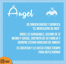 Angel Naranxadul Significados De Los Nombres Nombres Nombres De Bebes