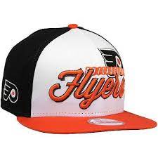 Philadelphia Flyers Hats New Era Philadelphia Flyers Chriograph 9fifty Snapback Hat Orange Black White By New Era 27 Flyers Hat Team Colors Orange Black