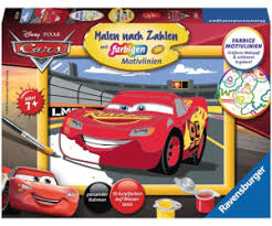 Die vorderseite auf der vorderseite versteckt sich hinter luftschlangen, luftballons, geschenken, torten, eis und konfetti eine zahl. Ravensburger Malen Nach Zahlen Lightning Mcqueen Ab 12 88 Preisvergleich Bei Idealo At