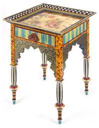 Collection by rce love • last updated 4 days ago. Mackenzie Childs Teteria Side Table Mediterranean Side Tables And End Tables By Calvert And Collection Houzz