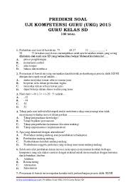Maybe you would like to learn more about one of these? Top Pdf Prediksi Soal Ukg 2015 123dok Com