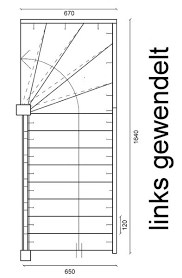Raumspartreppe Paderborn 1 4 Oben Gewendelt Raumspartreppen Treppe Bauen Innentreppen