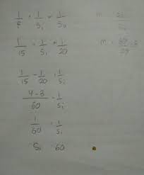 Check spelling or type a new query. Sebuah Lilin Menyala Yg Tingginya 3 Cm Diletakkan 20 Cm Didepan Lensa Jika Jarak Fokus Lensa 15 Brainly Co Id