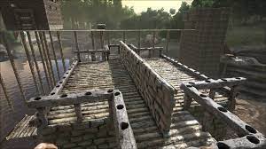 The wooden fence foundation can be used for building walls around an area, such as for a pen to keep your dinos in. Steam Community Guide Creating Pitched Roofs