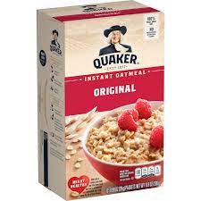 Quaker Instant Oatmeal Original 12 Packets Walmart Com Walmart Com