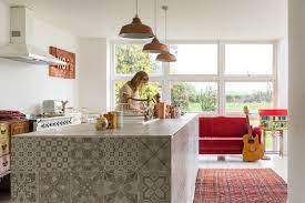 An Amazingly Artistic Colorfully Patterned Uk Home Simple Kitchen Remodel White Kitchen Remodeling Kitchen Remodel Small