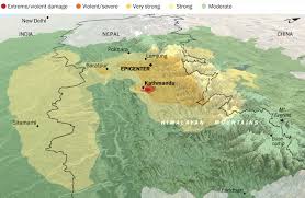 Nepal S Earthquake Mapping Its Ripple Effect Across Asia Washington Post