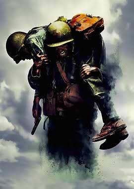 Hacksaw Ridge Poster, Picture & Metal Print – Movies | Displate