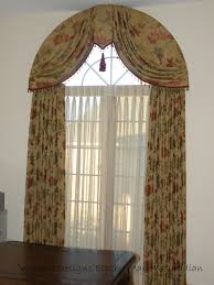 Maybe you would like to learn more about one of these? Elegant Arched Window Treatment Swags And Drapes