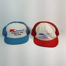 Vintage Kmart Snapback Baseball Cap Trucker Hat Sparks Nevada Red White Cap Mesh Baseball Cap Black Baseball Cap