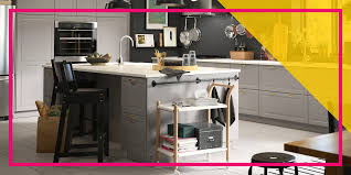 A black and white kitchen by studio surface, an interior design firm out of del mar, california gets a functional lift from a narrow, stainless steel chef's table.the handy piece of furniture makes an excellent kitchen island at a fraction of the cost. Ikea Kitchen Inspiration Your Guide To Installing A Kitchen Island