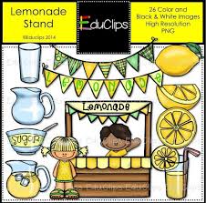 Lemonade stand vector clipart and illustrations (310). Lemonade Stand Clip Art Bundle Color And B W Edu Clips