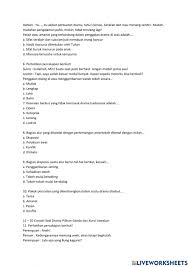 1.3 menunjukkan perilaku jujur, disiplin, tanggung jawab, peduli (gotong royong, kerjasama, toleran, damai), santun, responsif, dan proaktif dalam menggunakan bahasa jawa melalui. Teks Drama Activity