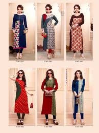Kalakari Nx Launch New Catalog Kurtis Saanvi New Stiching Style Catalogue Name Saanvi Vol 2 Deta Printed Kurti Designs Kurti Designs Cotton Kurti Designs