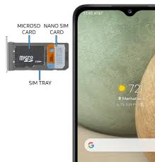 2 tap biometrics and security. Samsung Galaxy A12 Sm A125u Insert Sim Memory Card At T
