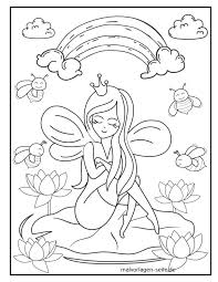 Bekijk meer ideeën over feeën, kleurplaten. Kleurplaat Fee Gratis Kleurplaten