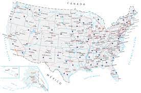 The best wilderness & natural retreats in the usa; Map Of The United States Of America Gis Geography