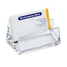 Buy today & save, plus get free shipping offers. Acrylic Business Card Holders The Container Store