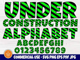Choose from same day delivery, drive up or order pickup. Construction Fonts Alphabet Grafik Von Tonisartstudio Creative Fabrica