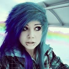 Finally finished filling in this digital drawing. Hot Emo Girl Beautiful Cute Face Eyes Lips Fashion Look Love Sexy Snow Hair Blue Sky Black Best Style Nice New Happy Dream Awesome Cute Colors Tumbler Funny Freak Pretty A