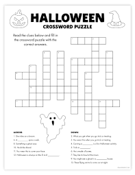Maybe you would like to learn more about one of these? Free Printable Halloween Crossword Puzzle Pjs And Paint