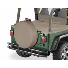 A spare tire mounted to your vehicle is exposed to a lot of harmful uv rays that can wear down the this spare tire cover fits tires that are between 27 and 30 inches. Bestop Spare Tire Cover 30 Tan Best Prices Reviews At Morris 4x4