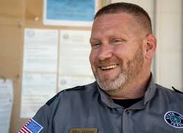 Christopher Gwin has been with the agency since 2011 beginning his career  at the Boyd Unit in Teague. In 2014 he officially became the facility's  Patriot PAWS Service Dogs officer and continues