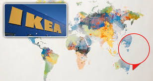 Nový zéland leží asi 1500 km východně od austrálie přes tasmanovo moře a zhruba 1000 km jižně od nové kaledonie, fidži a souostroví. Galerie Ikea Schytava Naloz Kritiky Na Mape Sveta Za 999 Korun Vynechala Novy Zeland Foto 1 Blesk Cz