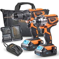 Black And Decker Drill Battery 20v Vonhaus 20v Cordless Drill Driver Combo Kit With 2 Batteries 1 5ah Charger Kit Carry Case And 21 Piece Accessory Set Review Cordless Drill Combo Kit Drill