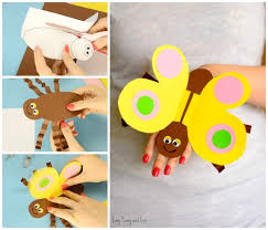 Butterfly Paper Hand Puppet Easy Peasy And Fun