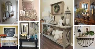 A foyer table is the ideal piece of accent furniture to make your home feel welcoming and complete. 50 Best Entry Table Ideas Decorations And Designs For 2021