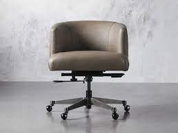 kimball leather desk chair arhaus furniture upholstered office chair chair furniture