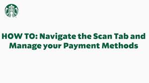 I confess i'm a starbucks addict. Starbucks App Basics Using The Scan Tab Starbuckscare Youtube