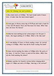 The worksheets support any first grade math program, but go especially well with ixl's 1st grade math curriculum. Grade 3 Maths Worksheets 8 5 Time Problems Lets Share Knowledge 3rd Grade Math Worksheets 2nd Grade Math Worksheets Math Word Problems