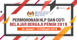 Tawaran hadiah latihan persekutuan (hlp) dan cuti belajar bergaji penuh tanpa biasiswa (cbbp tb) pegawai perkhidmatan pendidikan siswazah (ppps) ambilan tahun 2016. Permohonan Hlp Dan Cuti Belajar Bergaji Penuh