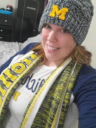 Michigan vs USC game at the Coliseum