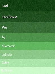 If you are a professional and need an immediate sample please contact your ppg rep. Gbg Designs August 2010 Green Colors Shades Of Green Color Swatches
