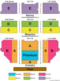 Shubert Theatre Tickets And Shubert Theatre Seating Chart