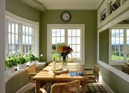 Sage Greens Are Muted Greens With Gray Undertones They Are Soft And Subdued And Can Be Either Warm Or Cool Green Kitchen Walls Green Dining Room House Design