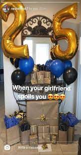 Based on his interest in creative gifts or romantic gifts, or something unique based on his inclination towards sports, technology, food or something else. Trendy Birthday 25th Ideas For Him Parties 25 Ideas Birthday Surprise Boyfriend 25th Birthday Gifts Birthday Surprises For Him