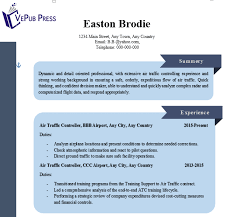 air traffic controller resume