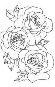 17 Rose Coloring Pages To Print Rose Outline Tattoo Rose Tattoo Stencil Flower Outline Tattoo