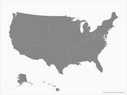 The us census bureau defines four statistical regions, with nine divisions. Vector Map Of The United States Of America With Regions Single Color Free Vector Maps