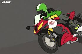 Gambar sepeda motor kartun hitam putih. 21 Gambar Kartun Motor Ninja Rr Wahai Driver Gojek Yang Naik Ninja 250 Kapan Nulis Di Download Menggambar Motor Drag Bike 200c Kartun Gambar Kartun Gambar